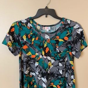 Lularoe Carly with a fun plant vibe!